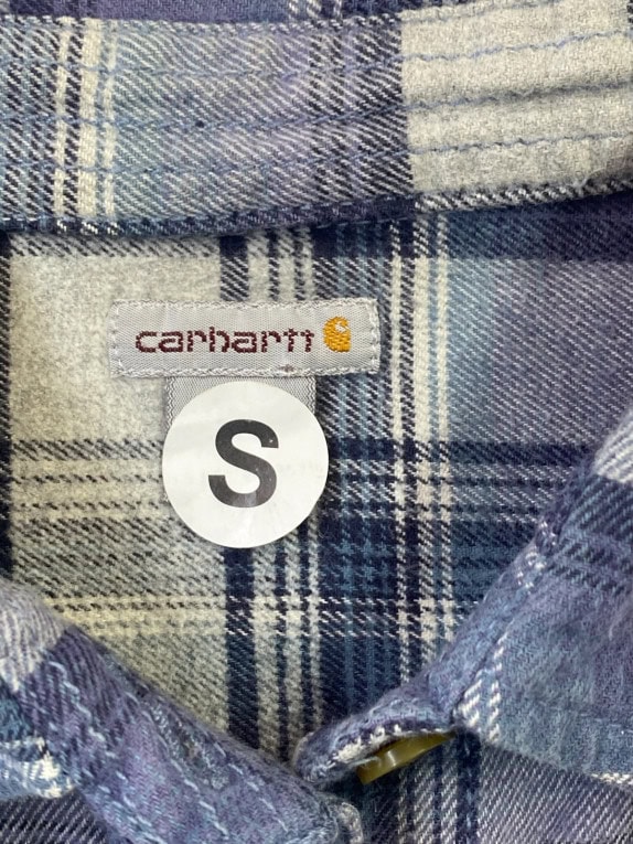 CARHARTT ΠΟΥΚΑΜΙΣΟ ΚΑΡΟ ΠΑΝΑΛΑΦΡΟ ΜΠΛΕ ΓΥΝΑΙΚΕΙΟ PRE OWNED S