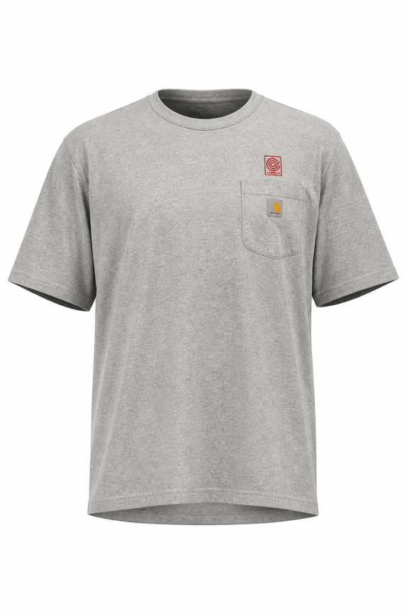 CARHARTT T SHIRT GRAPHIC ΓΚΡΙ ΑΝΤΡΙΚΟ PRE OWNED 3XL