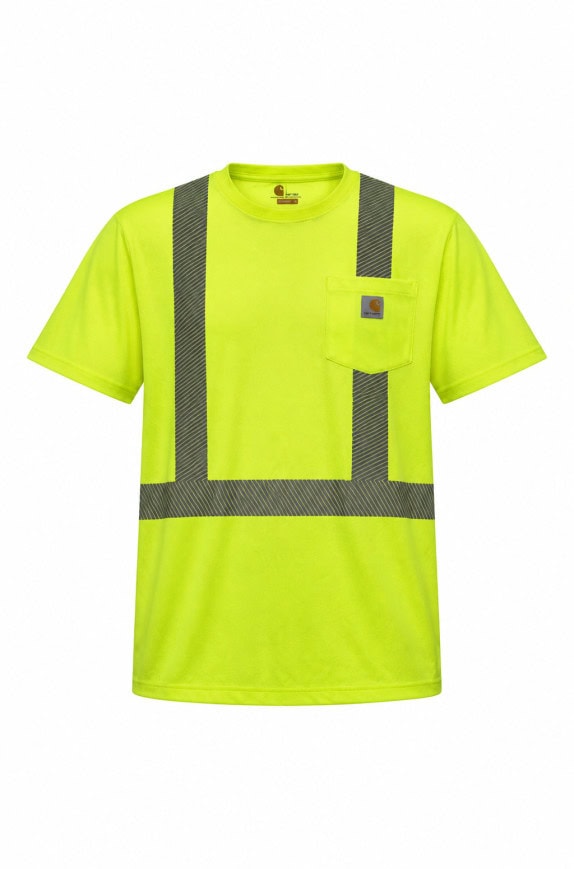 CARHARTT T SHIRT GRAPHIC GIALLO NEON UOMO PRE OWNED XL