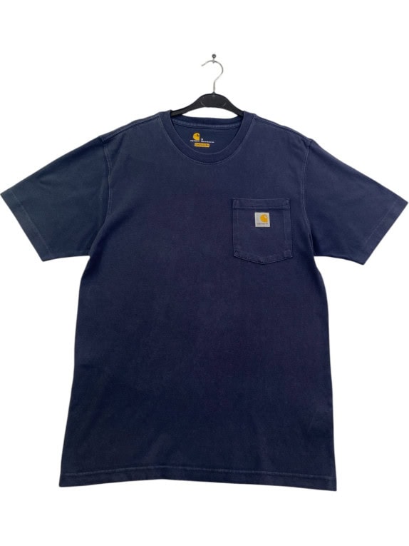 CARHARTT T SHIRT MINIMAL NAVY ΑΝΤΡΙΚΟ PRE OWNED