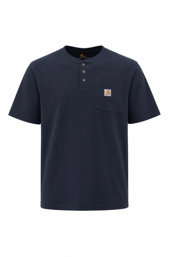 CARHARTT T SHIRT MINIMAL NAVY UOMO PRE OWNED XL