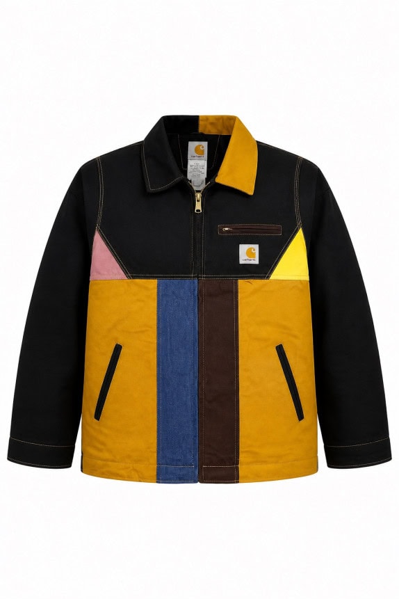 CARHARTT REWORKED ΤΖΑΚΕΤ COLORBLOCK ΠΟΛΥΧΡΩΜΟ ΑΝΤΡΙΚΟ PRE OWNED L