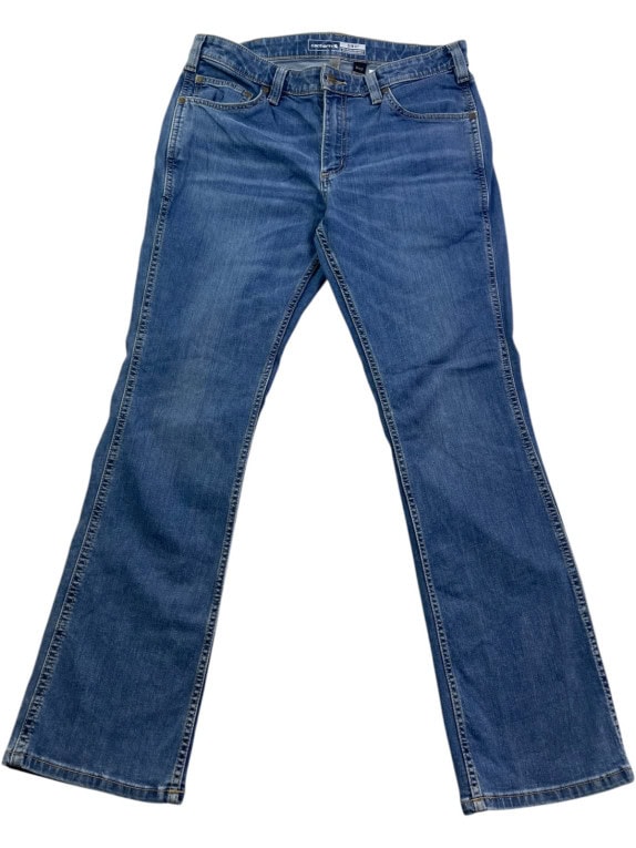 CARHARTT ΤΖΙΝ ΠΑΝΤΕΛΟΝΙ BOOTCUT ΜΠΛΕ ΑΝΤΡΙΚΟ PRE OWNED L