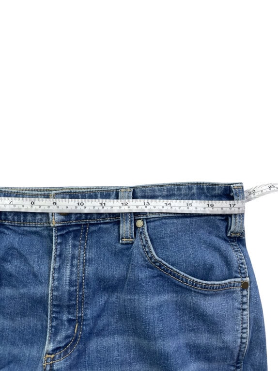 CARHARTT ΤΖΙΝ ΠΑΝΤΕΛΟΝΙ BOOTCUT ΜΠΛΕ ΑΝΤΡΙΚΟ PRE OWNED L
