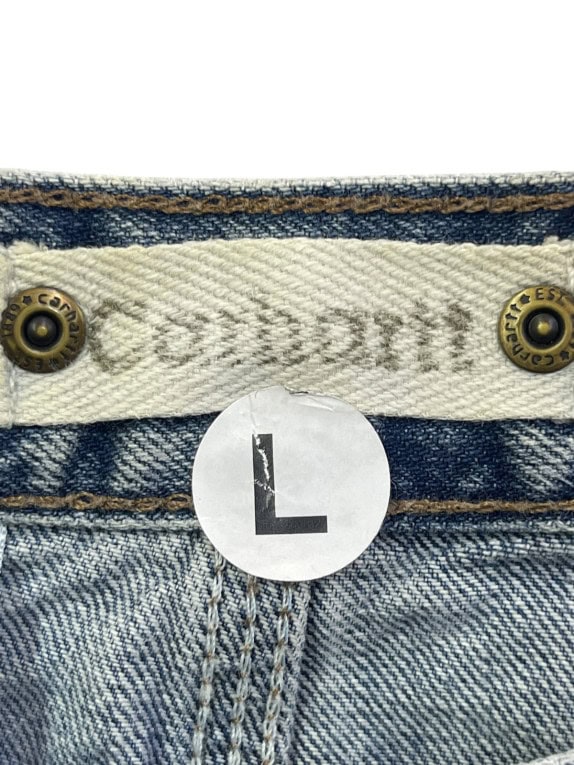 CARHARTT ΤΖΙΝ ΠΑΝΤΕΛΟΝΙ VINTAGE ΜΠΛΕ ΑΝΤΡΙΚΟ PRE OWNED L