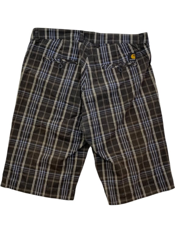 CARHARTT ΒΕΡΜΟΥΔΑ "DAPHNE" CHECKED PATTERN ΚΑΦΕ/ΜΠΛΕ ΓΥΝΑΙΚΕΙΑ LARGE (31)