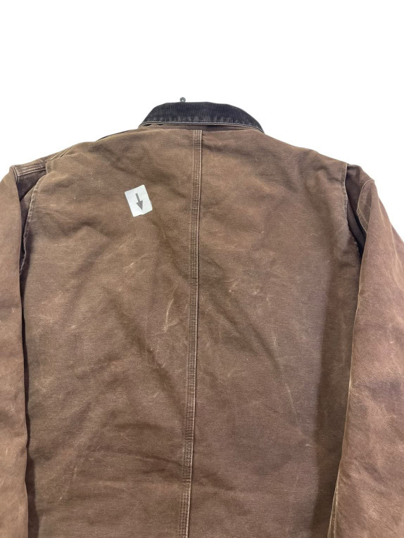 2008 CARHARTT WORK JACKET WORKWEAR BROWN ΑΝΤΡΙΚΟ PRE OWNED XL