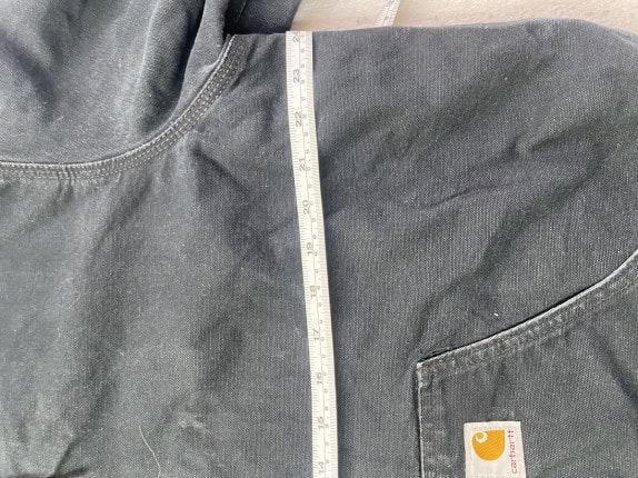 CARHARTT 2008 ZIP HOODIE MINIMAL ΜΑΥΡΟ ΑΝΤΡΙΚΟ PRE OWNED M