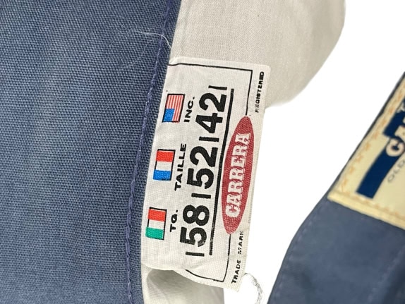 Pantaloni chino blu CARRERA