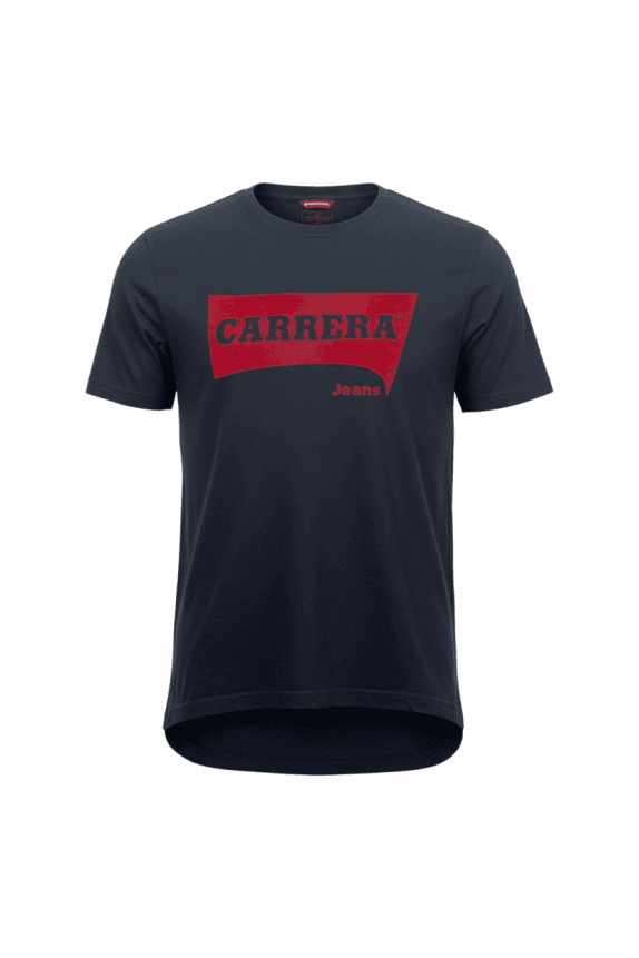 CARRERA JEANS T-SHIRT CON LOGO NERO UNISEX S