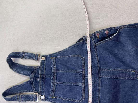 CAT DENIM DENIM ΟΛΟΣΩΜΗ ΦΟΡΜΑ OVERALLS BLUE ΓΥΝΑΙΚΕΙΟ PRE OWNED L