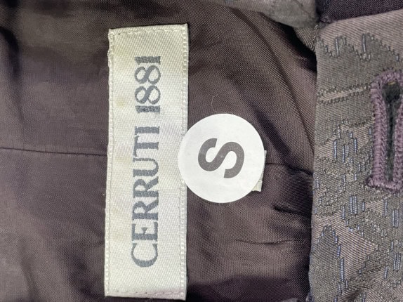 1990s CERRUTI 1881 MANTHLAKION ΜΙΝΙΜΑΛ ΚΑΦΕ ΓΥΝΑΙΚΕΙΟ PRE OWNED S