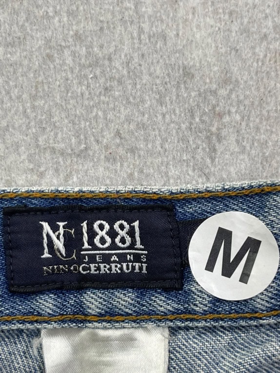 CERRUTI JEANS ΤΖΙΝ CARGO ΒΕΡΜΟΥΔΑ WASHED BLUE ΑΝΤΡΙΚΟ PRE OWNED M