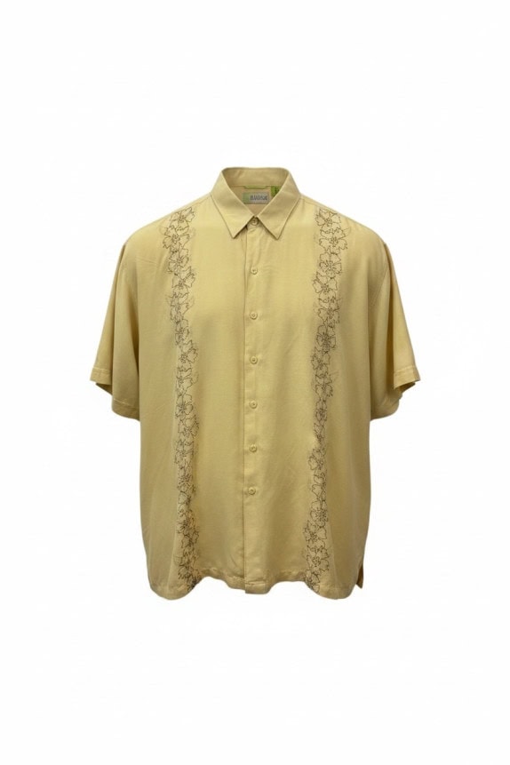 CERRUTI SHIRT RETRO YELLOW WOMAN PRE OWNED