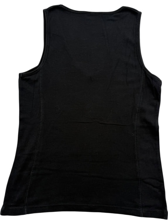 Champion Αμάνικο Top Heritage Fit Λογότυπο Μαύρο Γυναικείο M