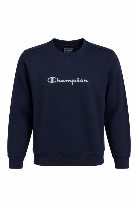 1990S CHAMPION CREWNECK MINIMAL NAVY ΑΝΤΡΙΚΟ PRE OWNED M