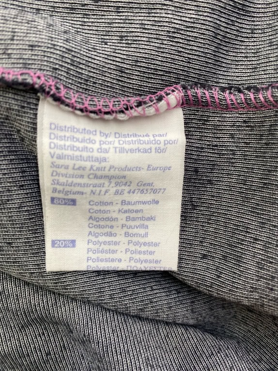Champion Fleece Μπλούζα Ροζ/Μαύρη L Ανδρική