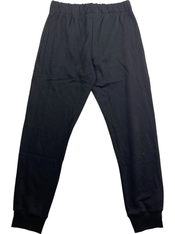 Champion Pantaloni della tuta casual con logo neri unisex L