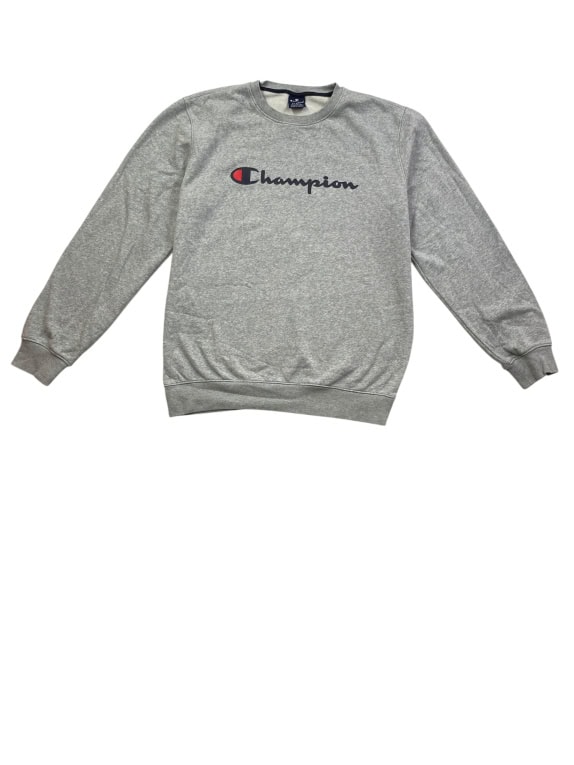 CHAMPION ΦΟΥΤΕΡ CASUAL LOGO ΓΚΡΙ ΑΝΔΡΙΚΟ XL