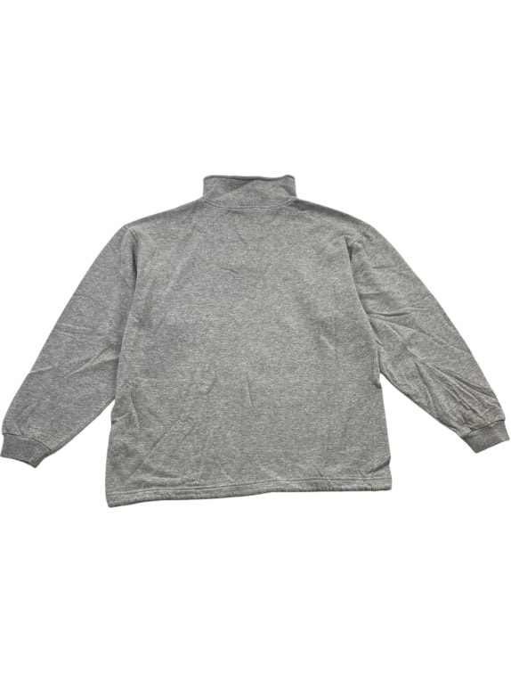 Champion Φούτερ Half-Zip Γκρι Size L