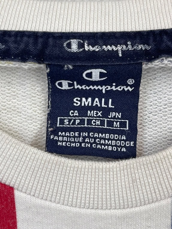 CHAMPION ΦΟΥΤΕΡ ΣΕ ΠΟΛΥΧΡΩΜΟ ΡΙΓΕ ΜΕ LOGO UNISEX S