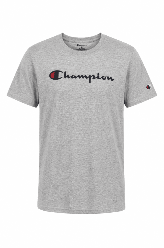 CHAMPION ΓΚΡΙ ΜΕΛΑΝΖΕ GRAPHIC TEE ΑΝΤΡΙΚΟ PRE OWNED XS