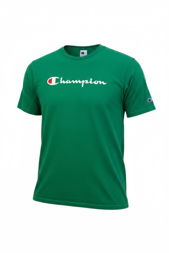 CHAMPION GRAFFIC TEE CLASSIC GREEN UOMO PRE OWNED