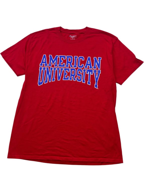 CHAMPION GRAPHIC TEE COLLEGIATE ΚΟΚΚΙΝΟ ΑΝΤΡΙΚΟ PRE OWNED L