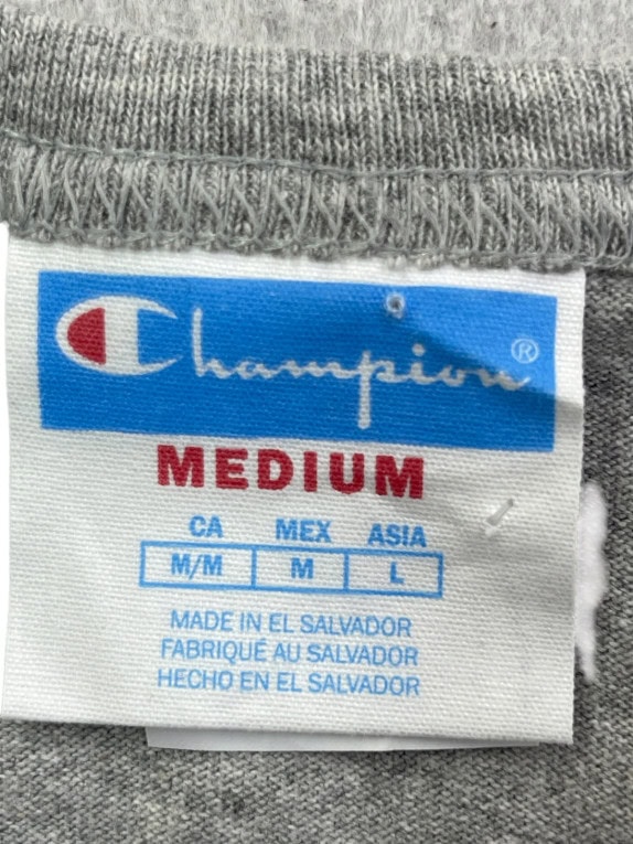 CHAMPION GRAPHIC TEE GRAFFITI GREY ΑΝΤΡΙΚΟ PRE OWNED M