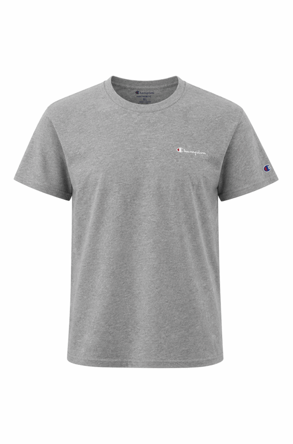 CHAMPION GRAPHIC TEE MINIMAL GREY MEN PRE OWNED XL