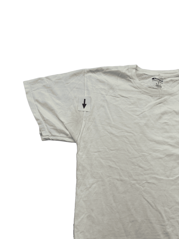 CHAMPION GRAPHIC TEE MINIMAL OFF WHITE ΑΝΤΡΙΚΟ PRE OWNED S