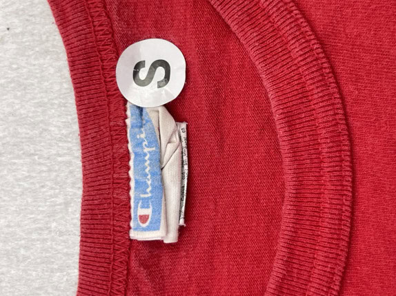 CHAMPION GRAPHIC TEE RED ΑΝΤΡΙΚΟ PRE OWNED S