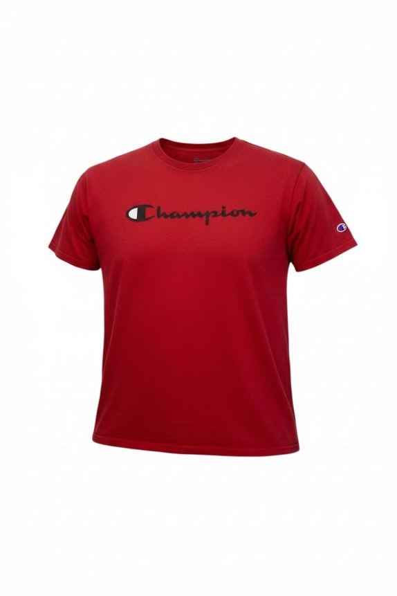 CHAMPION GRAPHIC TEE RETRO ΚΟΚΚΙΝΟ ΑΝΤΡΙΚΟ PRE OWNED XL