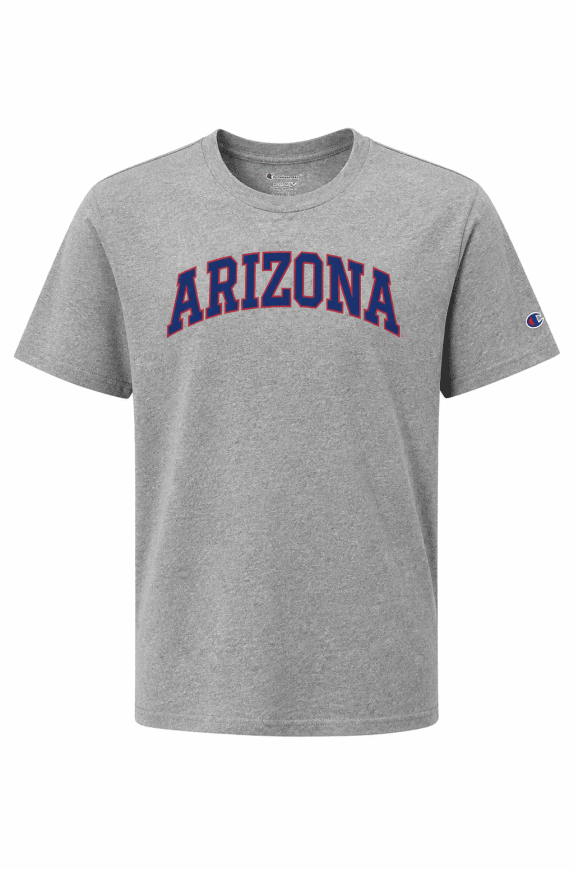 CHAMPION GRAPHIC TEE SPORTY ΓΚΡΙ ΑΝΤΡΙΚΟ PRE OWNED M