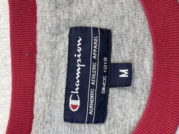 CHAMPION GRAPHIC TEE SPORTY GREY RED ΑΝΤΡΙΚΟ PRE OWNED M