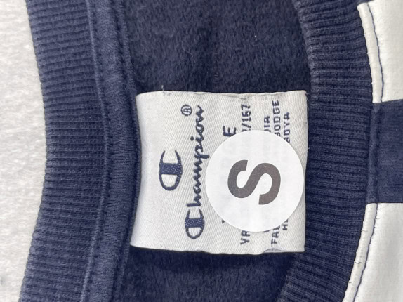 CHAMPION HOODIE GRAPHIC NAVY ΓΥΝΑΙΚΕΙΟ PRE OWNED S
