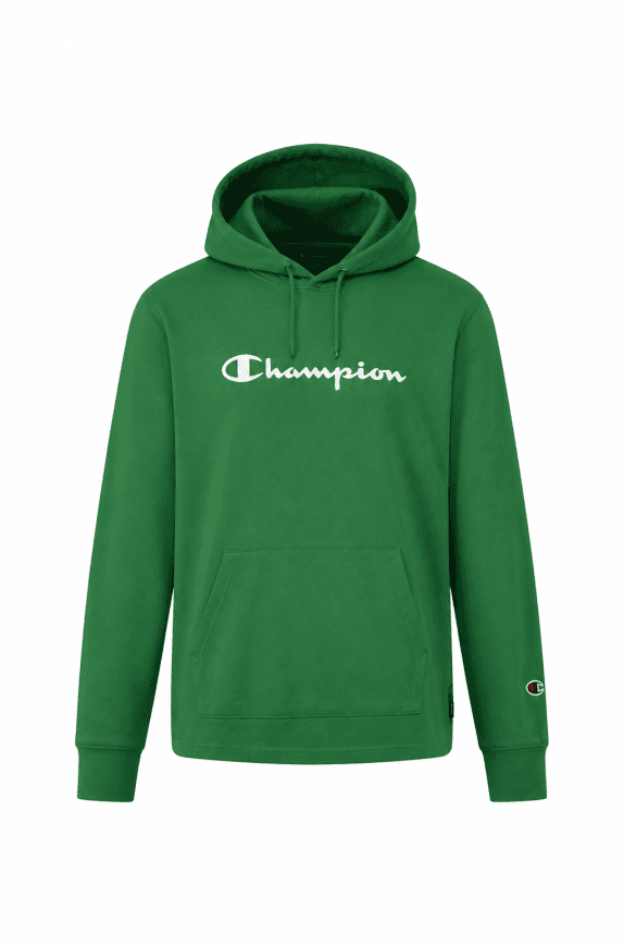 CHAMPION HOODIE MINIMAL ΠΡΑΣΙΝΟ ΑΝΤΡΙΚΟ PRE OWNED L
