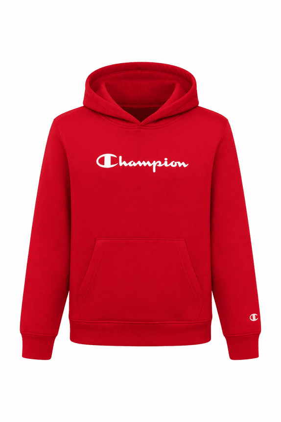 CHAMPION HOODIE STREETWEAR ΚΟΚΚΙΝΟ ΑΝΤΡΙΚΟ PRE OWNED M