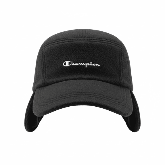 Champion Καπέλο Fleece Casual Logo Μαύρο Unisex One Size