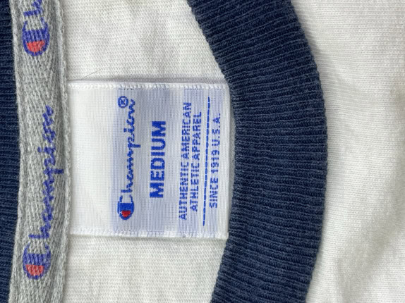 CHAMPION LONGSLEEVE GRAPHIC ΛΕΥΚΟ ΜΠΛΕ ΑΝΤΡΙΚΟ PRE OWNED M