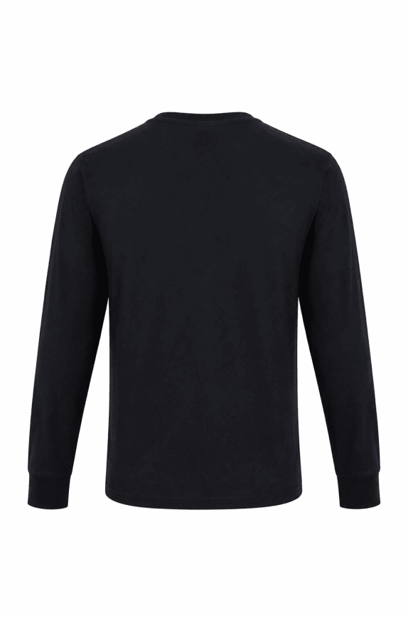 CHAMPION LONGSLEEVE T SHIRT MINIMAL BLACK ΑΝΤΡΙΚΟ PRE OWNED S
