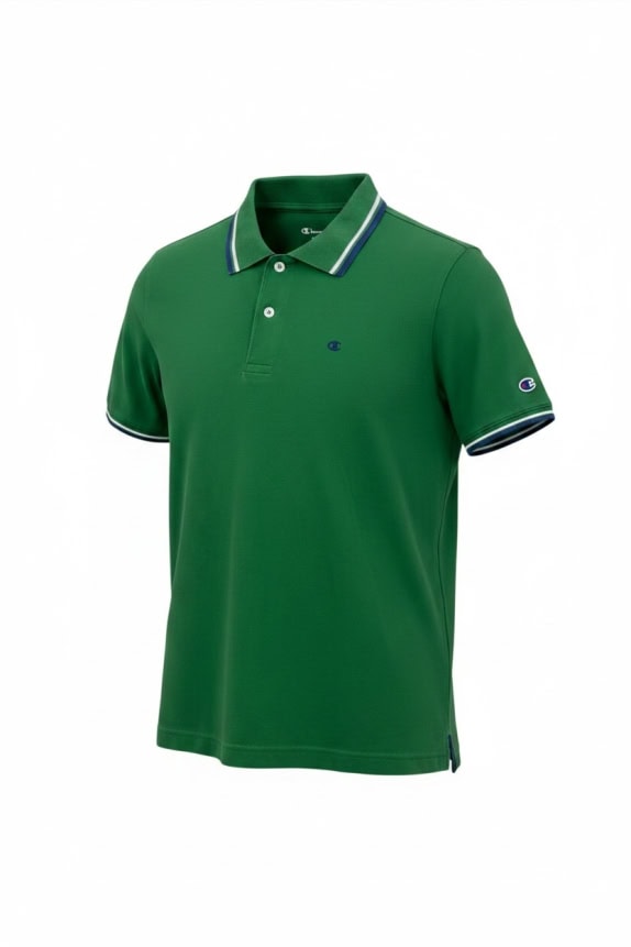 CHAMPION ΜΠΛΟΥΖΑ POLO RETRO ΠΡΑΣΙΝΟ ΑΝΤΡΙΚΟ S pre-owned