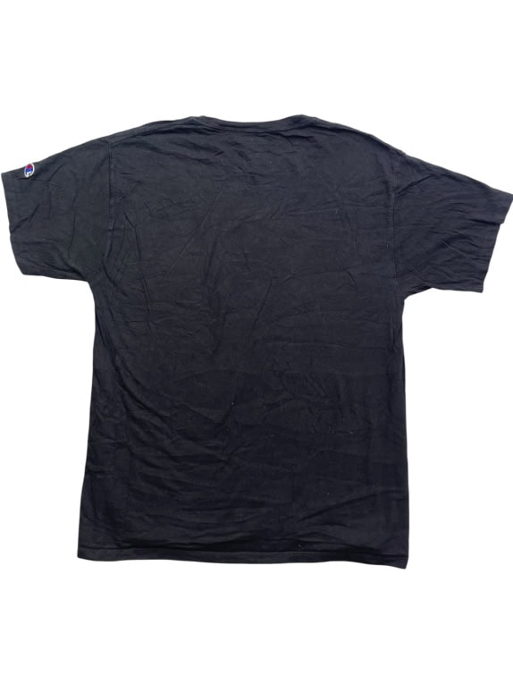 CHAMPION T-SHIRT BLACK MEN'S M pre-owned