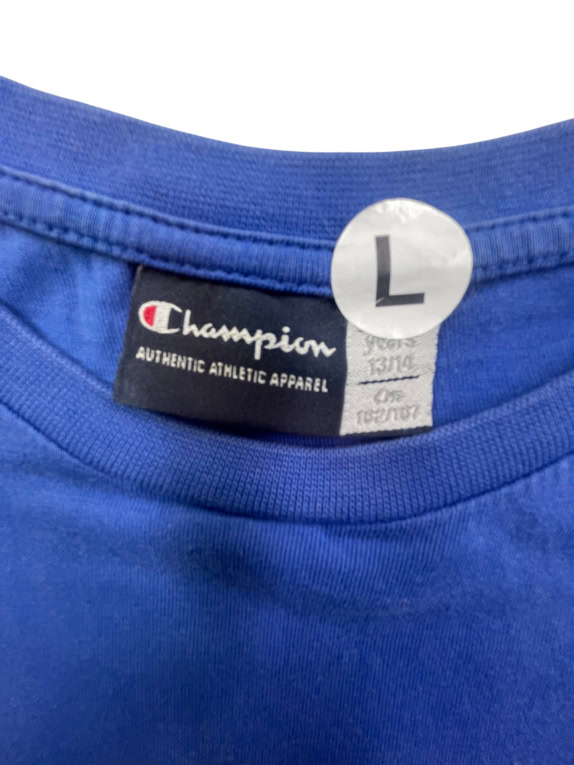 CHAMPION ΜΠΛΟΥΖΑΚΙ VINTAGE ATHLETIC DEPARTMENT ΜΠΛΕ ΑΝΔΡΙΚΟ L