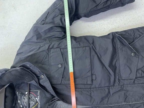 CHAMPION PARKA JACKET UTILITY BLACK MENS PRE OWNED L