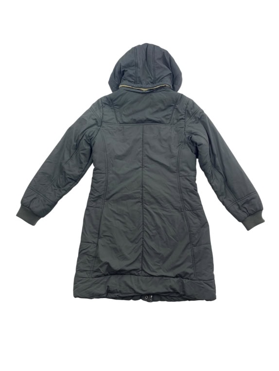 Champion Giacca Parka Vintage con Logo Grigio Scuro Unisex M