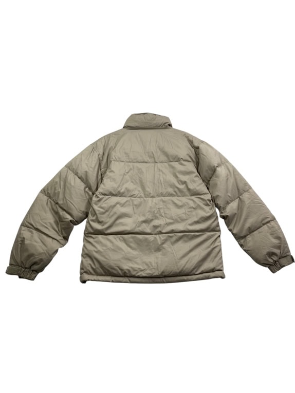 Champion Giubbotto Puffer Vintage con Logo Beige da Uomo S