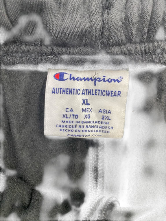 Champion Παντελόνι Φόρμας Athletic Λογότυπο Μαύρο Ανδρικό XL