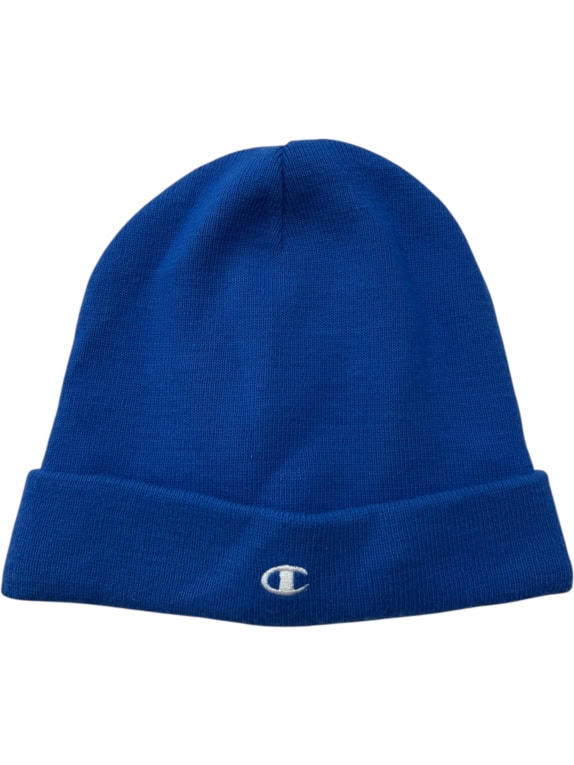 Champion Πλεκτός Σκούφος Casual Λογότυπο C Μπλε Unisex One Size