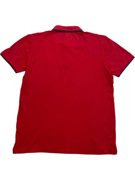Champion Polo T-Shirt Classic Logo Κόκκινο UNISEX L